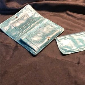 Latico soft wallet with coin purse